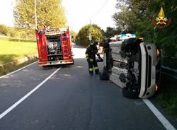 ribaltamento ronchi via corridoni