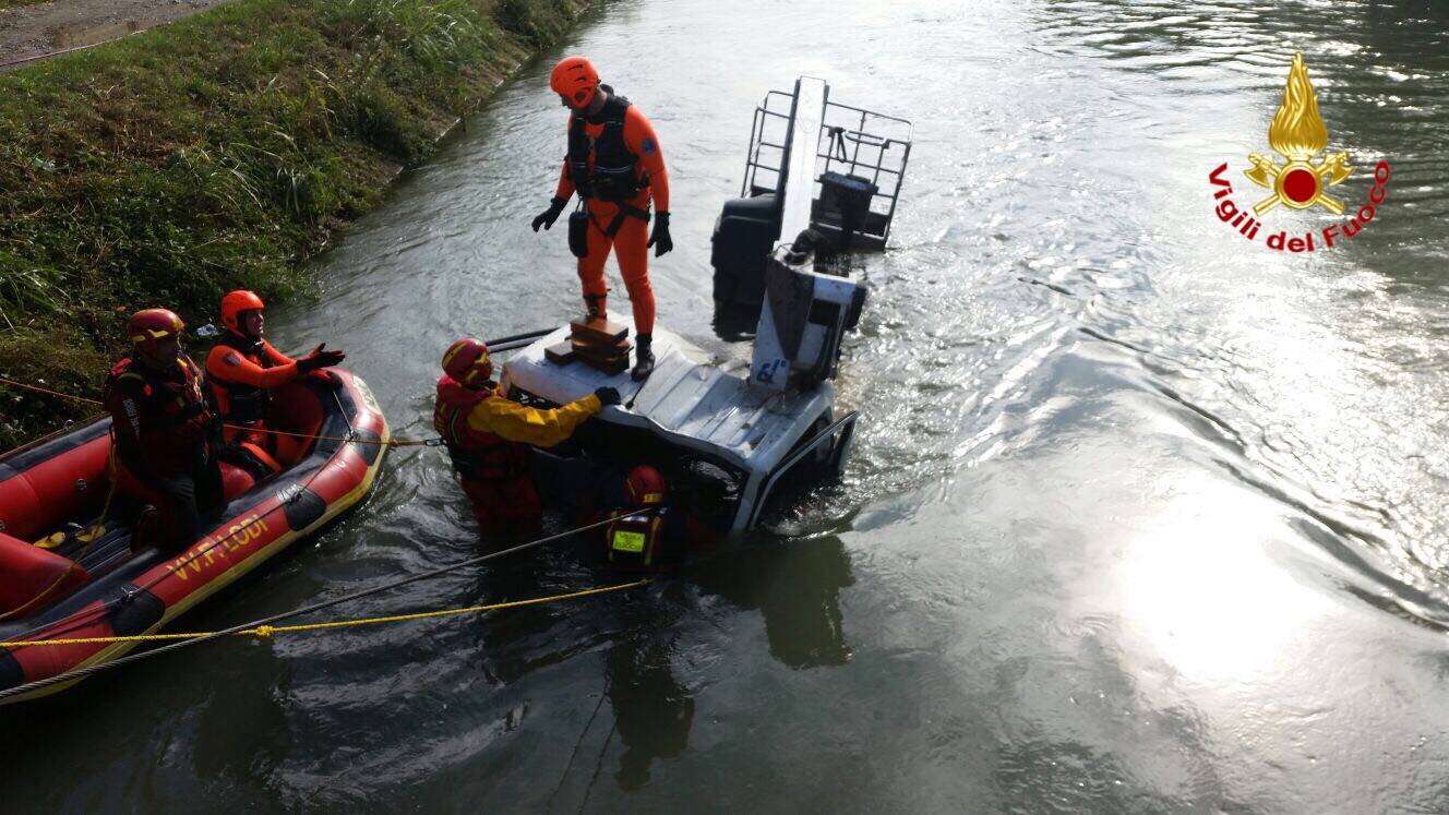 salvataggio vigili del fuoco dovera cremona 24 settembre 2015