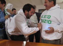 Salvini a Busto Arsizio