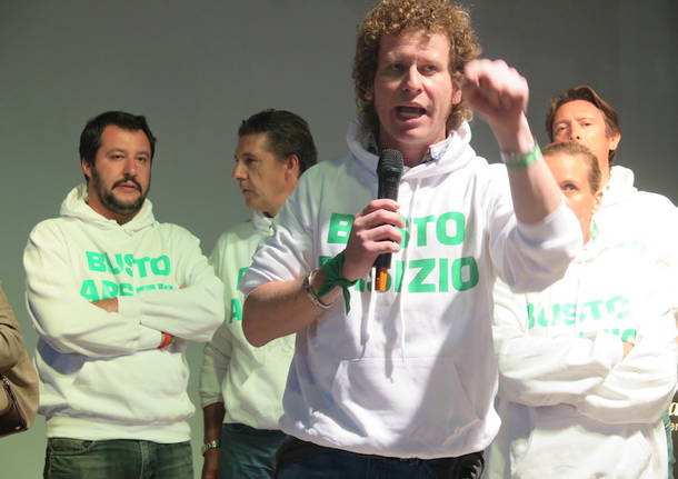 Salvini a Busto Arsizio