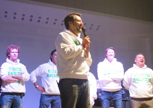 Matteo Salvini a Busto Arsizio