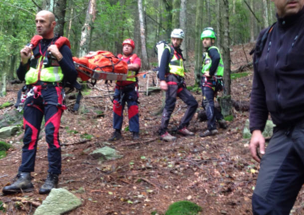 Soccorso alpino Dumenza 15 settembre 2015