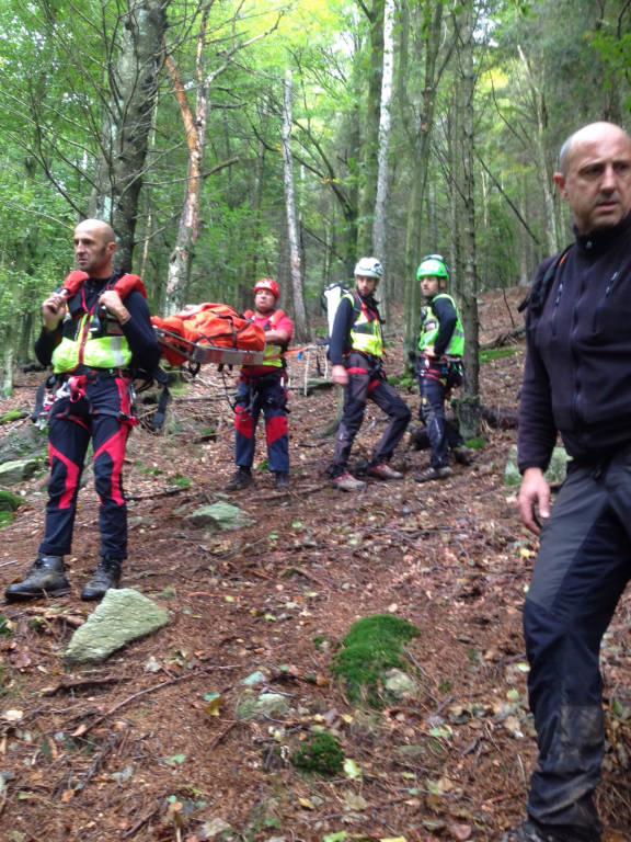 Soccorso alpino Dumenza 15 settembre 2015