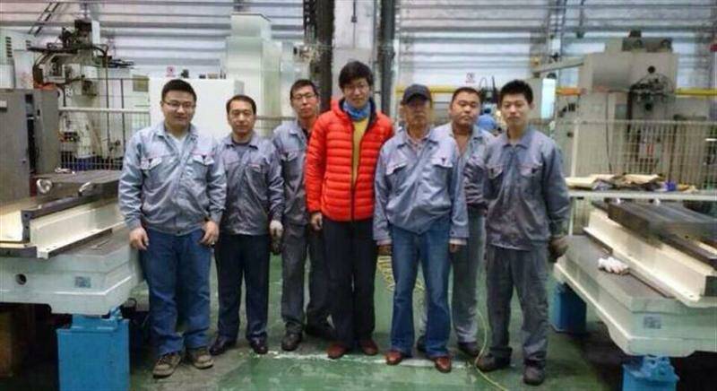 Visita a fabbrica con Mr  Gao