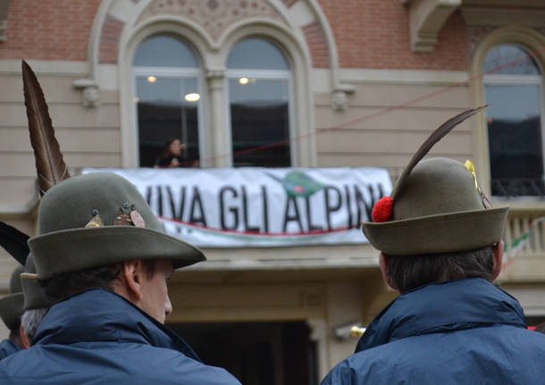 Alpini a Busto, il primo giorno