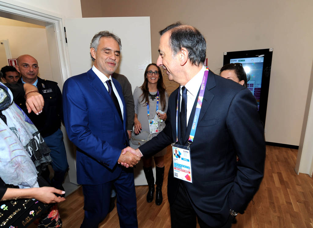 Andrea Bocelli a Expo2015