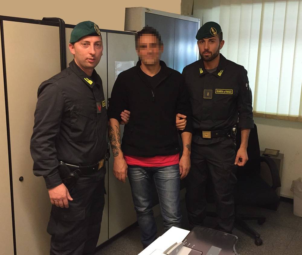 arresto latitante malpensa guardia di finanza