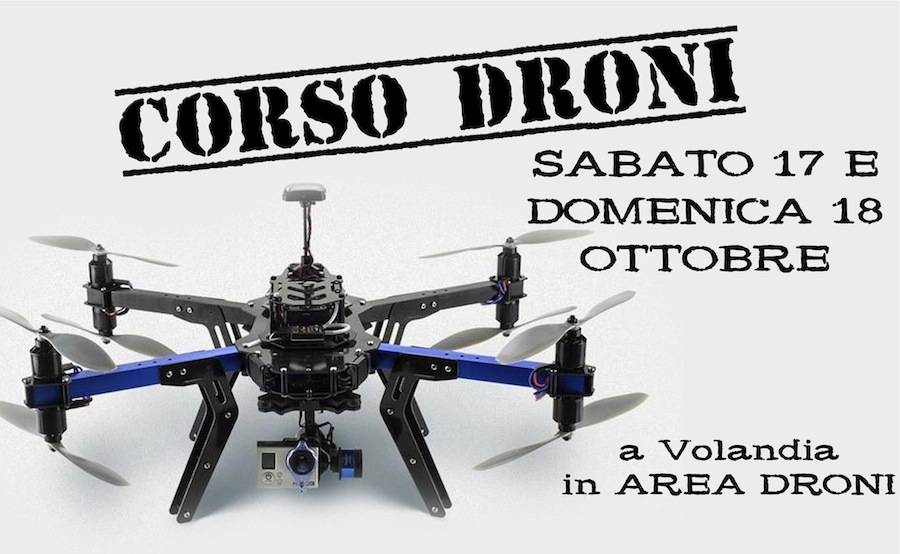 corso droni volandia