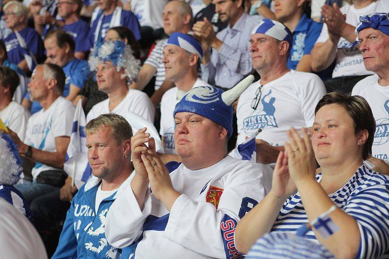 Eurovolley tifosi finlandia russia