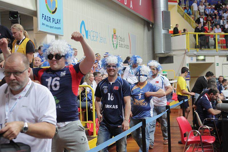 Eurovolley tifosi finlandia russia
