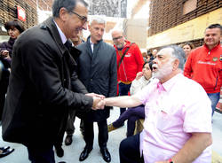 Francis Ford Coppola e Franco Battiato in visita a Expo 