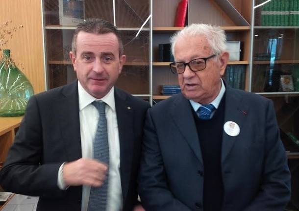 Il direttore Ghisellini con l'ex Ministro Berlinguer