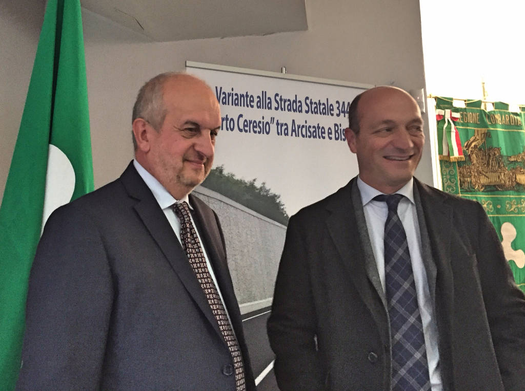Inaugurata la tangenziale Arcisate - Bisuschio