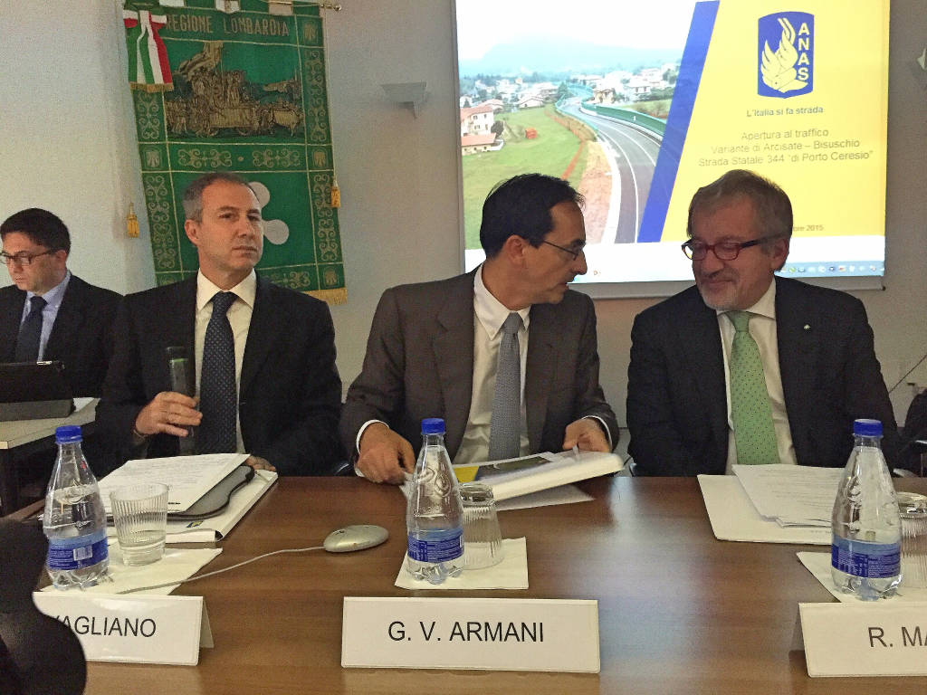 Inaugurata la tangenziale Arcisate - Bisuschio