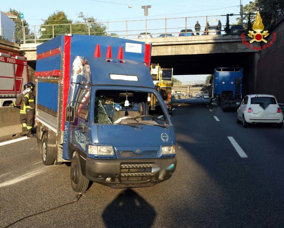 Incidente in A8, 1 ottobre 2015