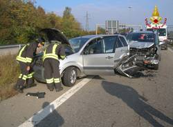 incidente  superstrada 336 della Malpensa