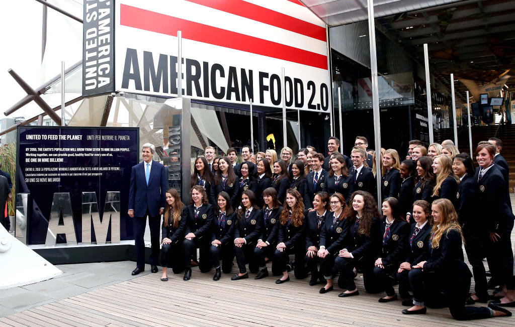 John Kerry visita Expo