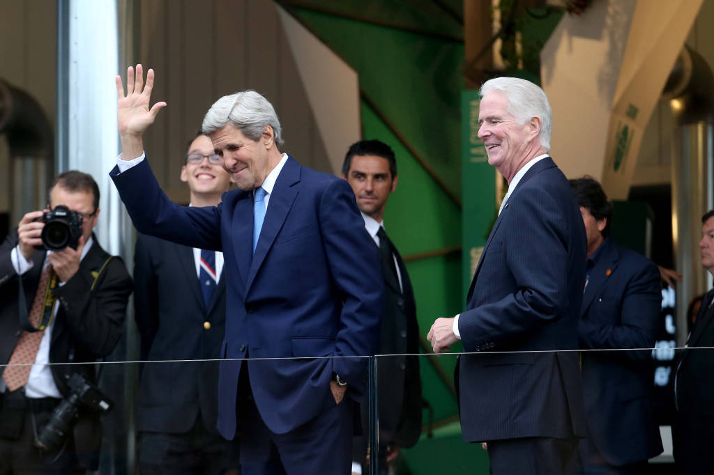 John Kerry visita Expo