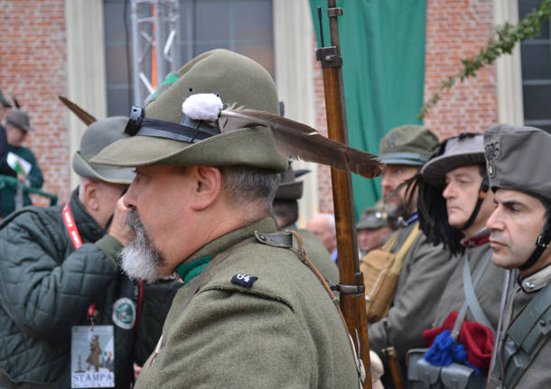 L'aunata degli alpini a Busto