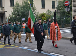 L'aunata degli alpini a Busto