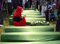 La marcia della pace a Srebrenica