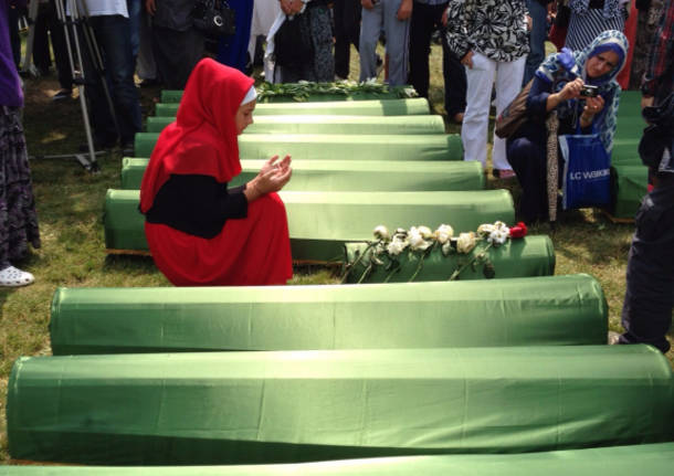 La marcia della pace a Srebrenica