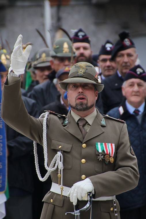 La parata degli alpini