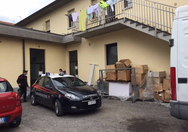 Scoperto dai carabinieri un laboratorio tessile fantasma