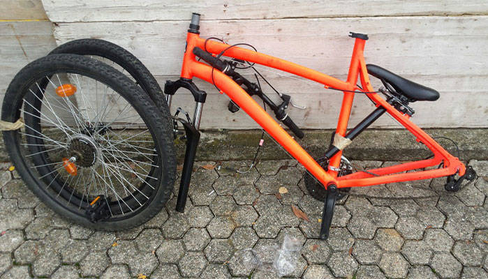 Le foto delle biciclette rubate