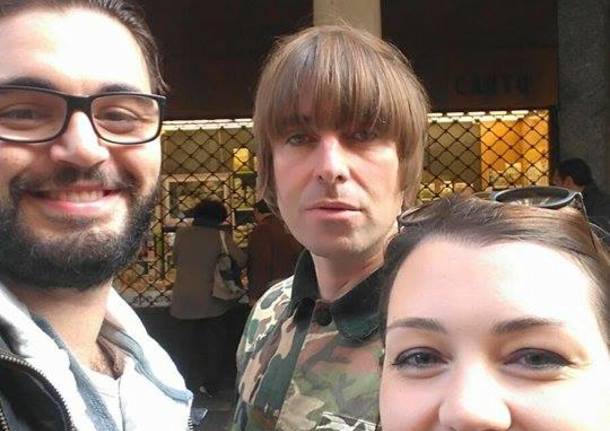 Liam Gallagher nel Varesotto