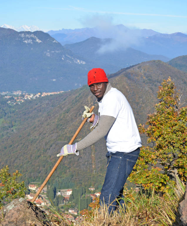 Max Laudadio pulizia Monte Poncione 