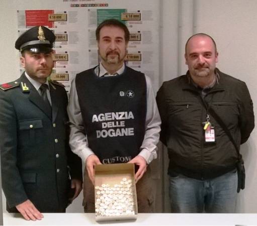 monete false malpensa