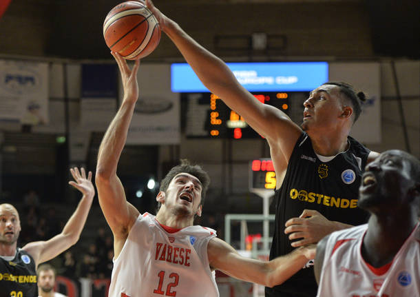 Openjobmetis Varese - Telenet Ostenda 79-83