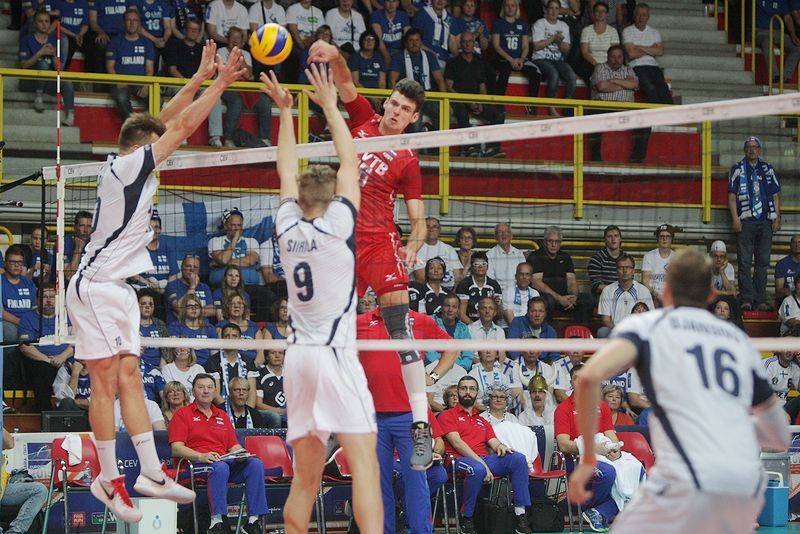 Pallavolo europei finlandia - russia