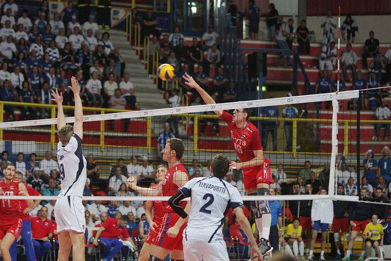 Pallavolo europei finlandia - russia