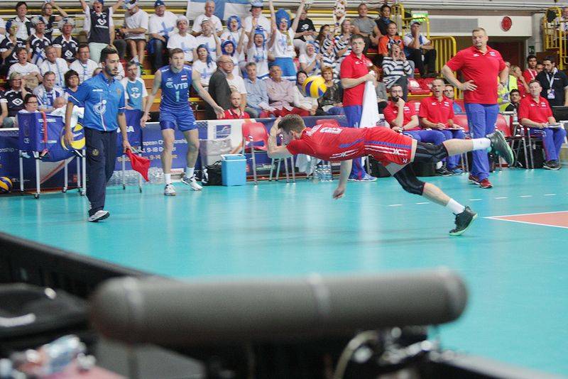 Pallavolo europei finlandia - russia
