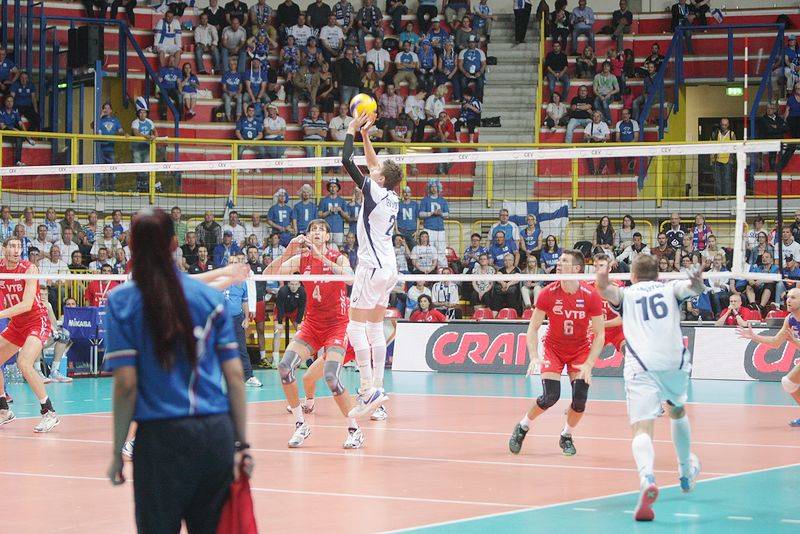 Pallavolo europei finlandia - russia