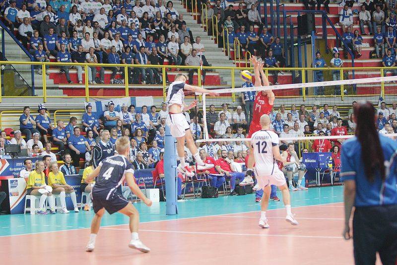 Pallavolo europei finlandia - russia