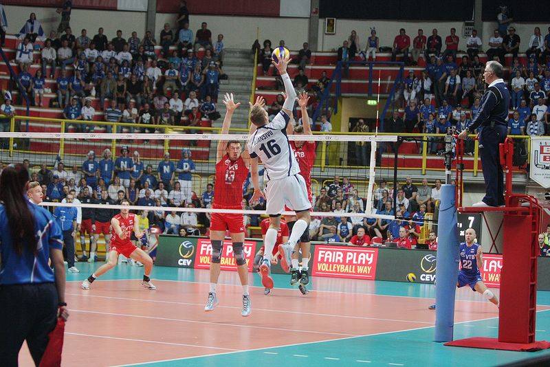 Pallavolo europei finlandia - russia