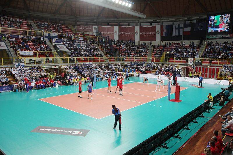 Pallavolo europei finlandia - russia