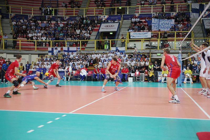 Pallavolo europei finlandia - russia