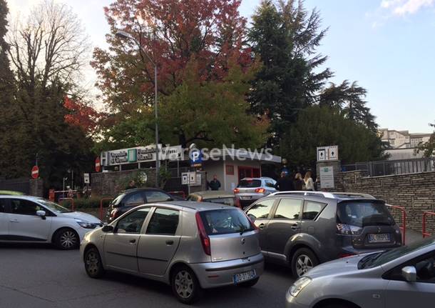 Primo giorno di parcheggio all'ospedale di CIRCOLO