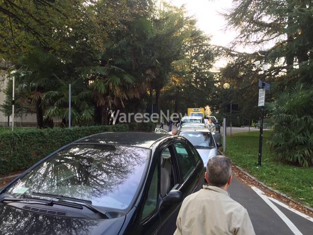 Primo giorno di parcheggio all'ospedale di CIRCOLO