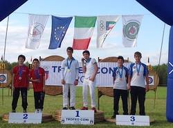 tiro con l'arco trofeo coni