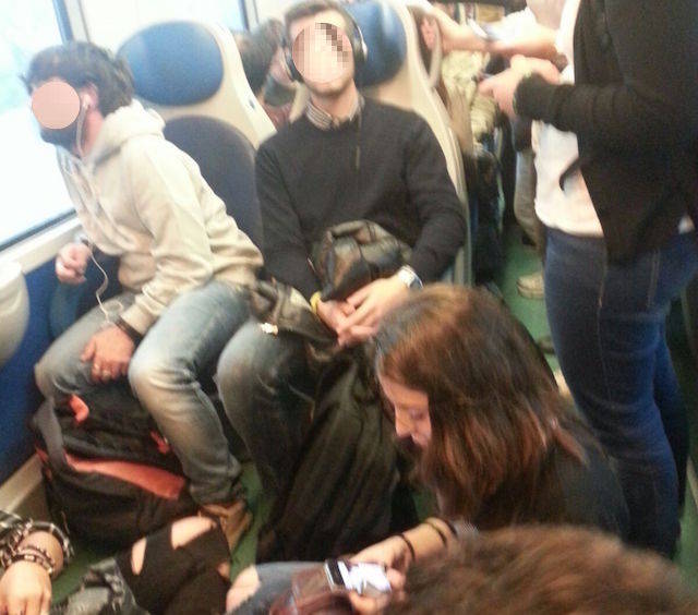 una settimana di ritardi treno trenord