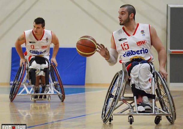 basket carrozzina handicap sport varese