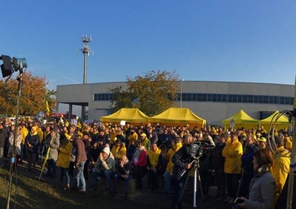 Coldiretti protesta latte