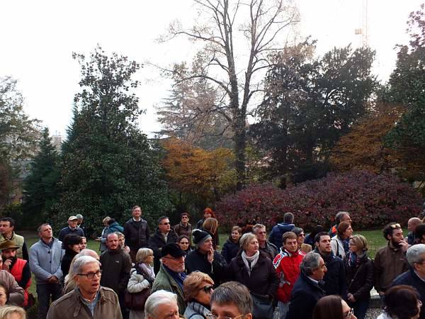 In centinaia per la "lezione" di Daniele Zanzi