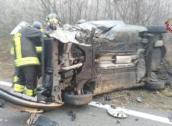 Incidente in via Giusti a Somma Lombardo