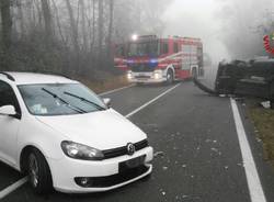 Incidente in via Giusti a Somma Lombardo